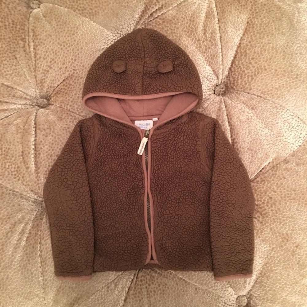 Teddy Bear Zip-up Hoodie